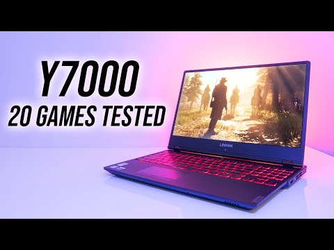 Lenovo Y7000 Gaming Laptop Benchmarks - 20 Games Tested!