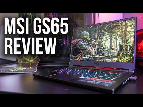MSI GS65 Stealth Thin 8RE Gaming Laptop Review and Benchmarks