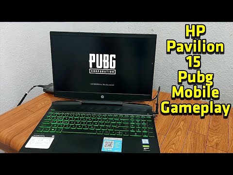 HP Pavilion 15 Gaming Laptop Pubg Mobile Max Graphics Gameplay !