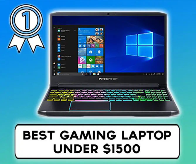 10 Best Gaming Laptops Under $1500 In 2020 | IntoLaptop