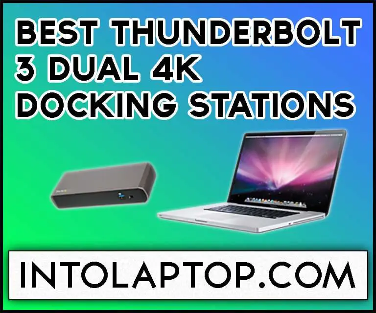 Thunderbolt 3 Dual-4K Docking Station for Laptops