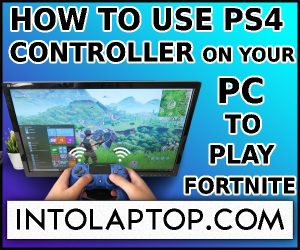 How to use PS4 controller on PC in Fortnite