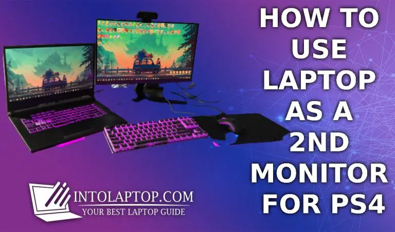 HOW TO USE LAPTOP AS A 2ND MONITOR FOR PS4