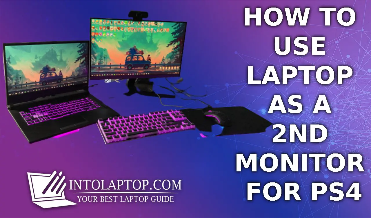 HOW TO USE LAPTOP AS A 2ND MONITOR FOR PS4
